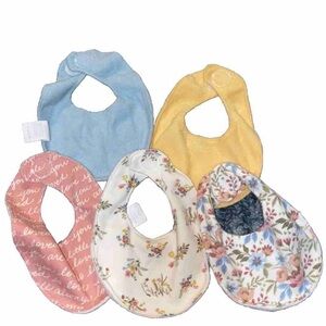 0-3M Bibs 5 in total